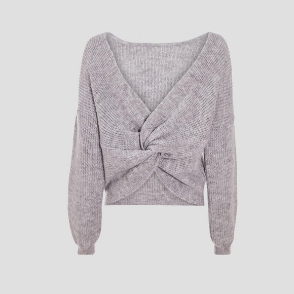 Sugarlips Sweaters - Sugarlips Twist Back Sweater